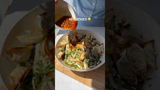 🥟 dumpling salad recipe veganrecipes easyrecipe [upl. by Buyse610]