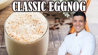 How to Make Easy Homemade Eggnog  Recipe by Lounging with Lenny [upl. by Navad]