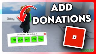 How to Add Donations in Obby Creator 2024 [upl. by Nomde]