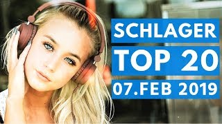 SCHLAGER CHARTS 2019  Die TOP 20 vom 07 Februar [upl. by Eshman]