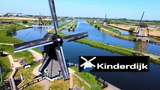 Kinderdijk windmills Netherlands 2023 4K UHD [upl. by Formenti680]