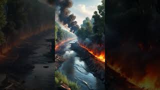 1969 Cuyahoga River Fire Ignites Change [upl. by Riddle]