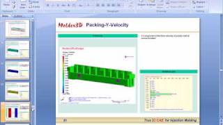 Moldex3D eDesign 操作動畫Part 6 自動產生報告 [upl. by Aerdnwahs86]