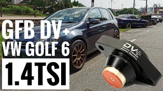 VW Golf MK6 14 TSi GFB DV Installation amp Sound Test Golf R style with Akrapovic Tips [upl. by Gillie]