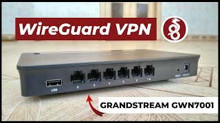 Setup Wireguard VPN Server on Grandstream GWN Router [upl. by Suu]