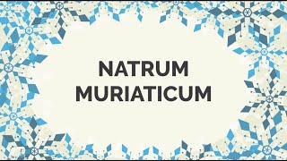 A Powerful remedy from Table Salt  Explained visually  Homeopathic Materia Medica  Natrum Mur E [upl. by Emlen963]