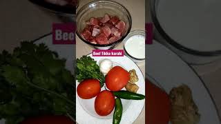 Beef Tikka karahi recipe  How to cook Beef Tikka karahi [upl. by Nellaf]