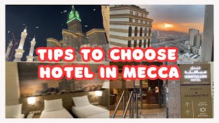 Our hotel in Mecca  Hotel Hibatullah to Haram walk Tips to choose hotel for Umrah [upl. by Anelrihs894]