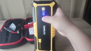 GOOLOO GP4000 Jump Starter 4000A Peak Test amp Detailed Review [upl. by Aidekal]