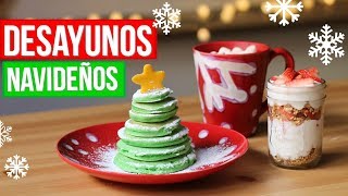 Desayunos Fáciles y Rápidos Para Navidad  RebeO [upl. by Schluter]