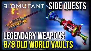 BIOMUTANT  Old World Vaults  88 Vaults Location  Side Quests  MP Trophy [upl. by Attalanta]