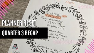 Planner Reset for Quarter 4 [upl. by Tine212]