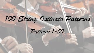 100 String Ostinato Patterns patterns 150 [upl. by Otiv]