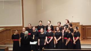 Tree Song  Ladies Choir  Hartville Christian School lyrics in description [upl. by Acinnor]