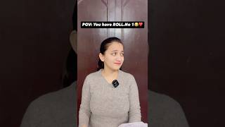 Apka Roll no kya hai😂🥲share explorepage rollno21 scholllife trendingshorts youtubeindia [upl. by Boaten909]