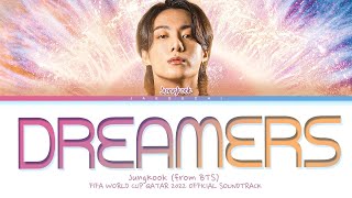 Jungkook Dreamers KARAOKE Instrumental With Lyrics [upl. by Kcirdehs429]