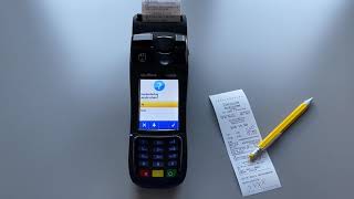 Trinkgeld Version 1  Verifone H5000 [upl. by Ynnus397]