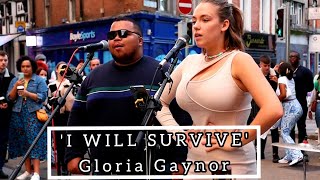 BEST PERFORMANCE OF MY LIFE  Gloria Gaynor  I Will Survive  Allie Sherlock amp Fabulous Fabio cover [upl. by Bolton]