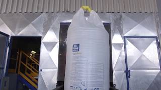 Super fast bulk bag filling amp closing system  180 bbhour [upl. by Etsirhc]