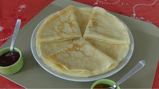 Recette des Crêpes à la vanille [upl. by Loretta175]