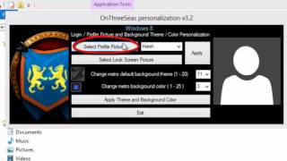 How To Change The StartScreen Background in Unactivated Windows 8 [upl. by Orland883]