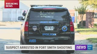 Suspect Arrested in Fort Smith Shooting [upl. by Keithley823]