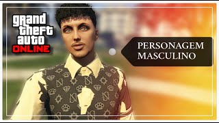 GTA 5 ONLINE  PERSONAGEM MASCULINO PS5PS4XBOXPC [upl. by Kannan]