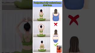 Postpartum belly workout at home part 59workout bellyfatloss yoga shorts [upl. by Aela]