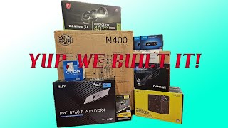 We prebuilt thisnow lets actually build it [upl. by Friedly]