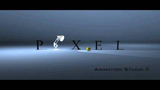 Pixar Animation  Lamp Luxo  PixelMort  Funny video [upl. by Fiora]