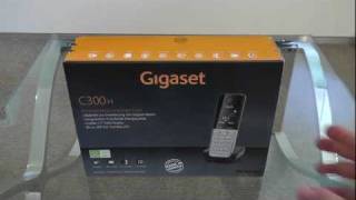 Siemens Gigaset C300H Unboxing [upl. by Wong400]