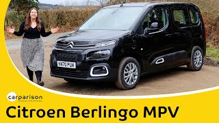 2021 Citroen Berlingo MPV Review  Carparison [upl. by Nuhsyar]