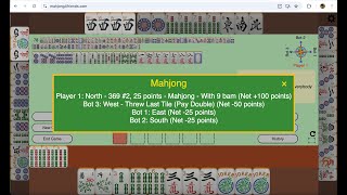 Mahjong 4 Friends  Introduction to playing American Mahjongg on Mahjong 4 Friends [upl. by Reppep407]