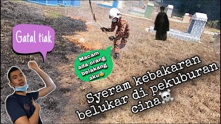 CERITA SERAM quotKEBAKARAN BELUKAR DI PEKUBURAN CINAquot CELORENG BOMBA [upl. by Alekahs139]