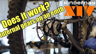 Kindernay XIV review  internal gears on an emtb [upl. by Negam626]