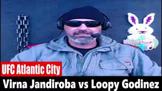 UFC Atlantic City Virna Jandiroba vs Loopy Godinez PREDICTION [upl. by Reeher]