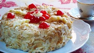 Crema de Mantequilla para Cobertura de Pasteles  Receta Básica [upl. by Einnoj]