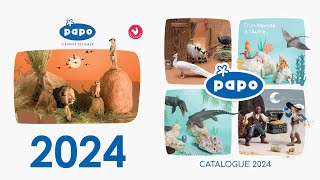 Papo ® Katalog  Catalog  Catalogue 2024  komplett  complete overview  Review Deutsch  German [upl. by Yenar625]