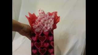 How to Put Tissue in a Gift Bag [upl. by Vokay]