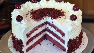 Red Velvet Cherry Cake [upl. by Neelhsa728]