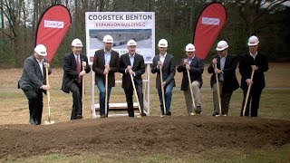 CoorsTek Breaks Ground on Expansion Facility in Benton [upl. by Kwasi644]