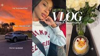 VLOGGOD KEEPS DOING THE IMPOSSIBLE UNEXPECTED NEW CAR HE SURPRISED ME  HOME UPDATES ampMORE [upl. by Anaidirib]