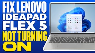 Lenovo IdeaPad Flex 5 Not Turning On FIX [upl. by Asenaj]