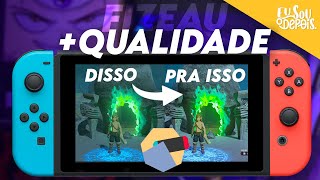 MELHORE A QUALIDADE DA TELA DO SWITCH COM O FIZEAU [upl. by Llewej775]