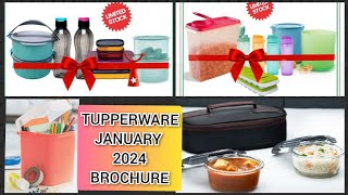 TUPPERWARE JANUARY 2024 CUSTOMER BROCHURETUPPERWARE 2024 NEW YEAR NEW PRODUCTS NEW OFFERS [upl. by Myk]