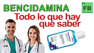 BENCIDAMINA Para qué Sirve Cómo se toma y todo lo que hay que saber ¡Medicamento Seguro👨‍🔬💊 [upl. by Elleahcim]