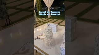 El pastel de bodas más lindo🩵 ternurines calicocritters boda weddingvideo [upl. by Harrus647]