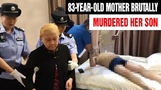 At midnight an 83yearold woman brutally murdered her son with her own hands  True Crime [upl. by Grishilda]