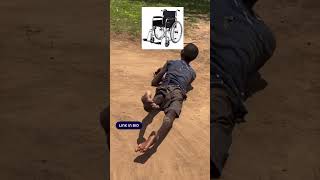 We request for your helping hand towards our brother who needs a wheel chair 🙏 share and subscribe 🙏 [upl. by Chavey]