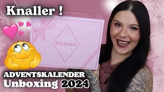 Endlich 🤩 Stylevana Adventskalender 2024 Unboxing 25 Türchen [upl. by Artie]